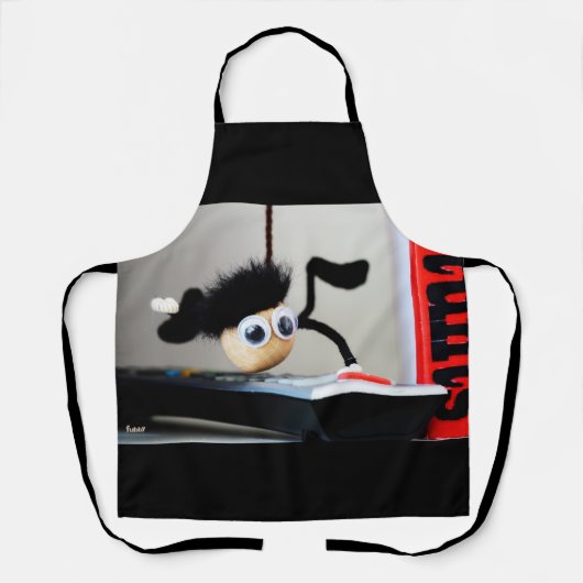 Fubby hangend als de scene van Tom Cruise. エプロン (正面)