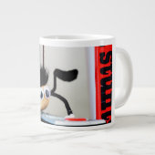 Fubby hangend als de scene van Tom Cruise. ジャンボコーヒーマグカップ (正面右)