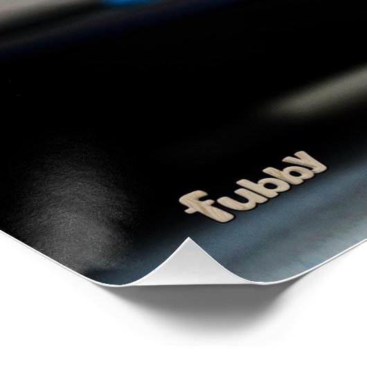 Fubby hangend als de scene van Tom Cruise. ポスター (コーナー)