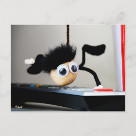 Fubby hangend als de scene van Tom Cruise. ポストカード