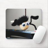 Fubby hangend als de scene van Tom Cruise. マウスパッド (マウス)