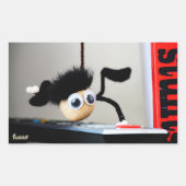 Fubby hangend als de scene van Tom Cruise. 長方形シール (正面)