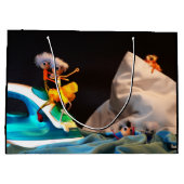 Fubby in de iconische Fimscene van de Titanic. ラージペーパーバッグ (裏面)