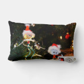 Fubby Kerst humor fine-art. ランバークッション (裏面)