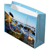 Fubby met flessenpost aan de kust. ラージペーパーバッグ (正面アングル)