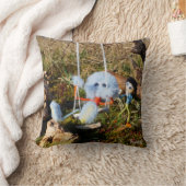 Fubby monster op de schommel. クッション (ブランケット)