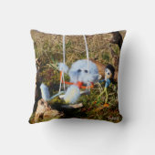 Fubby monster op de schommel. クッション (裏面)