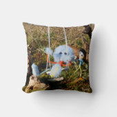 Fubby monster op de schommel. クッション (正面)