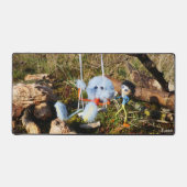 Fubby monster op de schommel. デスクマット (正面)