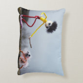 Fubby speelt buiten met dier. アクセントクッション (裏面(縦))