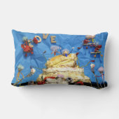 Fubby trouwfeest met gooien van boeket. ランバークッション (裏面)