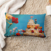 Fubby trouwfeest met gooien van boeket. ランバークッション (ブランケット)