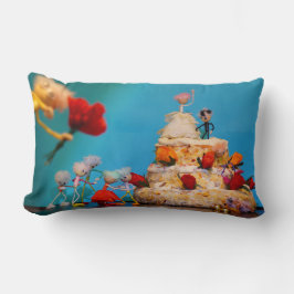 Fubby trouwfeest met gooien van boeket. ランバークッション