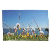 Fubby's actief met het hengelspel. 枕カバー (正面)