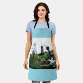 Fubby's bij een molen planten een krokus bol. エプロン (着用した状態)