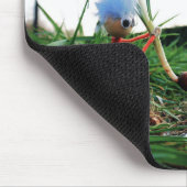 Fubby's bij een molen planten een krokus bol. マウスパッド (コーナー)