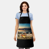 Fubby's bij kampvuur met marchmello's. エプロン (着用した状態)