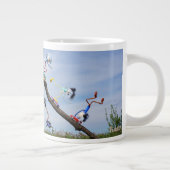 Fubby's die aan het Skaten zijn. ジャンボコーヒーマグカップ (右)