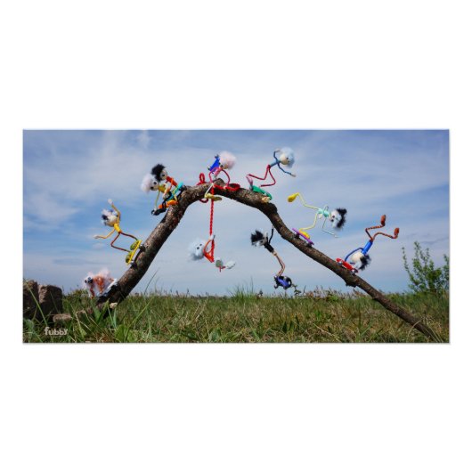 Fubby's die aan het Skaten zijn. ポスター (正面)