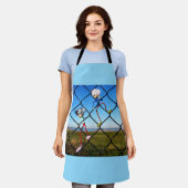 Fubby's die een hek beklimmen. エプロン (着用した状態)