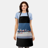 Fubby's die een lijn lieren van een Zeilboot. エプロン (着用した状態)