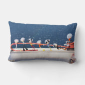 Fubby's die een lijn lieren van een Zeilboot. ランバークッション (裏面)