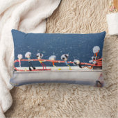 Fubby's die een lijn lieren van een Zeilboot. ランバークッション (ブランケット)