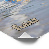 Fubby's die een wedstrijdje Peddelboard doen. ポスター (コーナー)