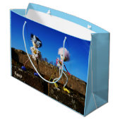 Fubby's die elkaars Valentijn zijn. ラージペーパーバッグ (裏面アングル)