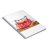 Fubby's die feest vieren voor verjaardag. ノートブック (右側)