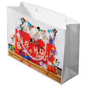 Fubby's die feest vieren voor verjaardag. ラージペーパーバッグ (裏面アングル)