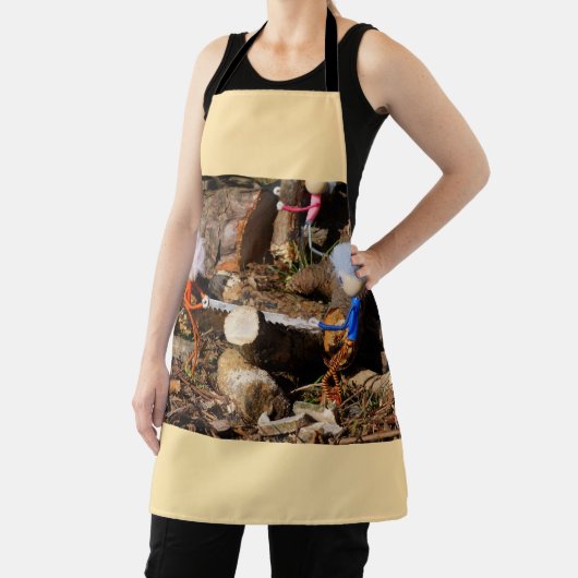 Fubby's die hout zagen. エプロン (インサイチュ)