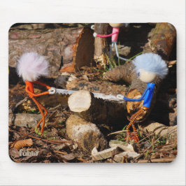 Fubby's die hout zagen. マウスパッド