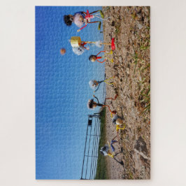 Fubby's die korfballen, winnen of verliezen. ジグソーパズル