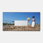 Fubby's die korfballen, winnen of verliezen. デスクマット (キーボード&マウス)