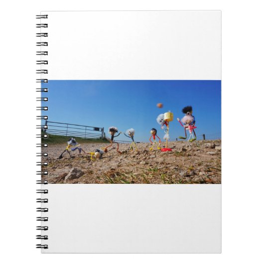 Fubby's die korfballen, winnen of verliezen. ノートブック (正面)