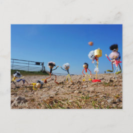 Fubby's die korfballen, winnen of verliezen. ポストカード