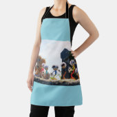 Fubby's die madeliefjes naar een Beer brengen. エプロン (インサイチュ)