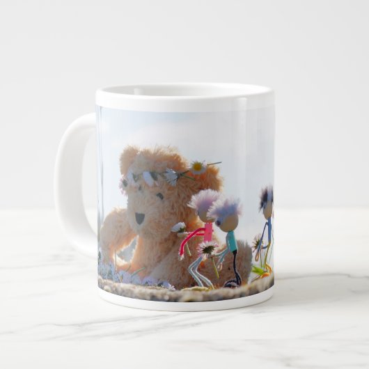 Fubby's die madeliefjes naar een Beer brengen. ジャンボコーヒーマグカップ (正面左)