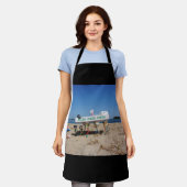 Fubby's die op het strand een pizza stelen. エプロン (着用した状態)
