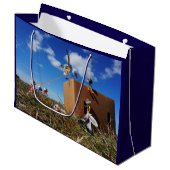 Fubby's die spelen met veren en vliegen. ラージペーパーバッグ (正面アングル)