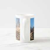 Fubby's die stam van boom doorzagen. ボーンチャイナマグカップ (裏面)