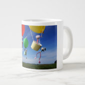 Fubby's in luchtballonnen die op avontuur gaan. ジャンボコーヒーマグカップ (正面右)