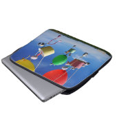 Fubby's in luchtballonnen die op avontuur gaan. ラップトップスリーブ (正面下部)