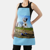 Fubby's in natuur met madeliefjes. エプロン (インサイチュ)