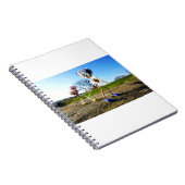 Fubby's in natuur met madeliefjes. ノートブック (右側)