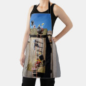 Fubby's in vogelhuisje met touwladder. エプロン (インサイチュ)