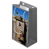 Fubby's in vogelhuisje met touwladder. スモールペーパーバッグ (正面アングル)