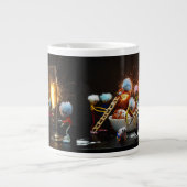 Fubby's met Jaarwisseling bij feestdagen. ジャンボコーヒーマグカップ (正面)