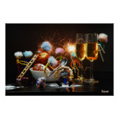 Fubby's met Jaarwisseling bij feestdagen. ポスター (正面)